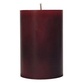 Wenzel Safe Candle Trend Stumpenkerze Altrot Ø 80 mm, Höhe 80 mm - Wachs