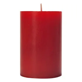Wenzel Safe Candle Trend Stumpenkerze Rubinrot Ø 70 mm, Höhe 180 mm - Wachs